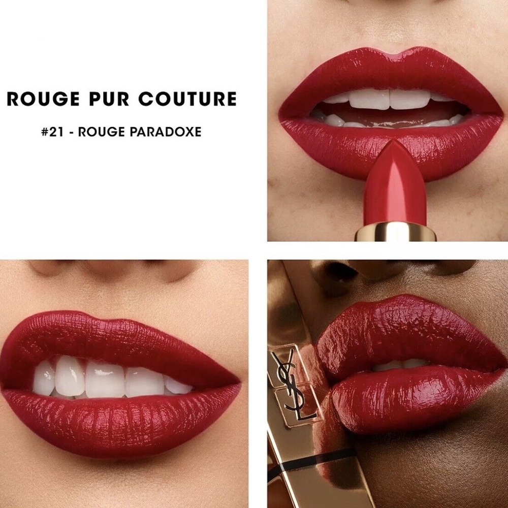 Yves Saint Laurent Red Lipstick Rouge Pur Couture #21 *New*